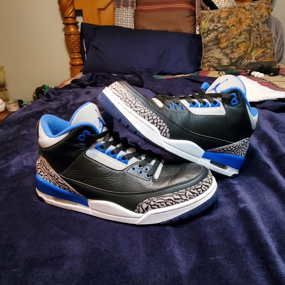 Jordan 3 Sport Blue Sz.10